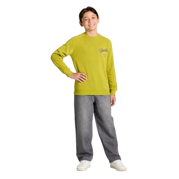 The Grinch Whoville Fleece Pullover Crewneck Sweater Size Medium - Picture 4 of 7